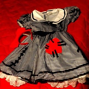 Large little girls Halloween dress